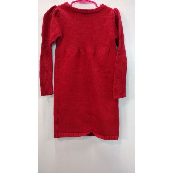 Old Navy girls 5T red knit holiday‎ sweater - Picture 2 of 4